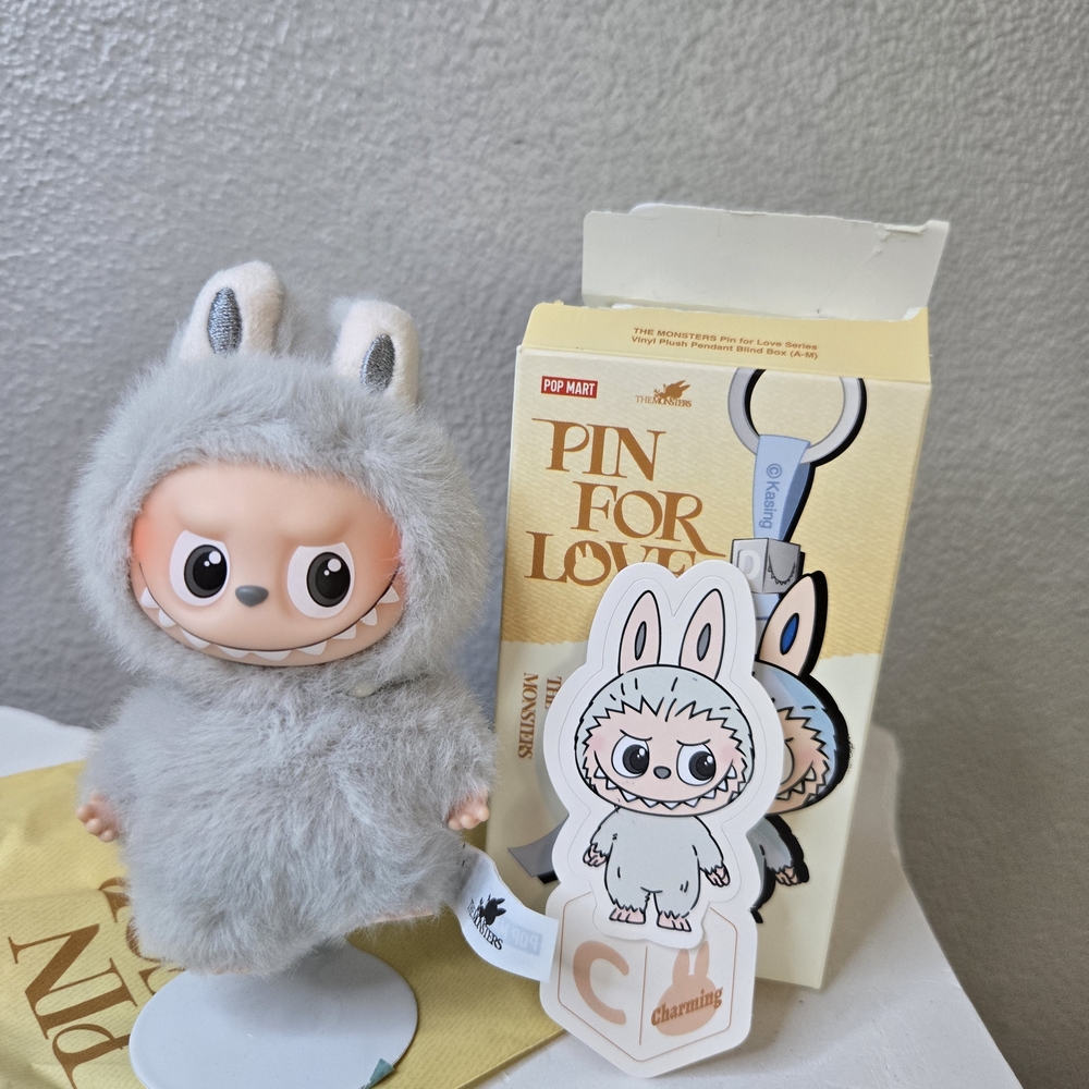Pin For Love Labubu - Letter C